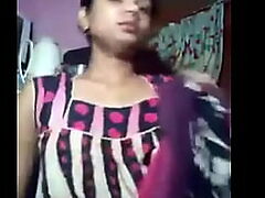 Indian housewife with big breasts catches her husband recording her