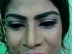 Stunning Bangladeshi beauty Rasmi Alon teases with her slim figure and perky breasts, playfully stripping to tantalize in a whimsical lingerie cam show.