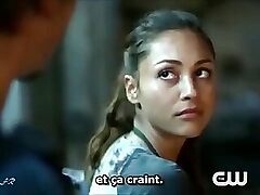 Exciting first encounter between Bellamy and Lexa, igniting a passionate sexual connection in The 100.