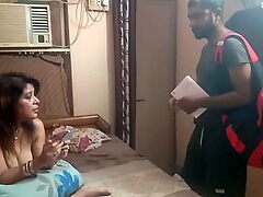 My stepmom and I had a passionate encounter, captured in this explicit video with Hindi audio.