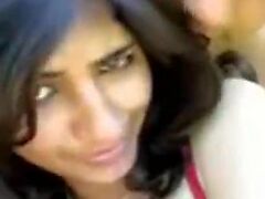 Seductive Indian maid cleans up and more