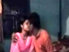Desi beauty submits to rough pounding from muscular minister in steamy session.