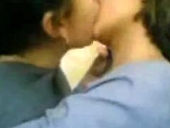 Sultry Pakistani ladies explore their lesbian desires in a steamy homemade video, showcasing their hairy Indian pussies.