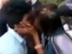 Telugu teen twosome indulges in wild sex, showcasing their insatiable desires. From oral to intense penetration, their passion is unmatched.
