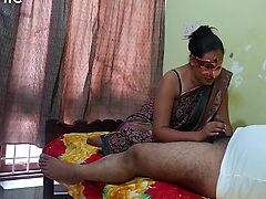 Indian Catholic girl gives oral pleasure and enjoys it.